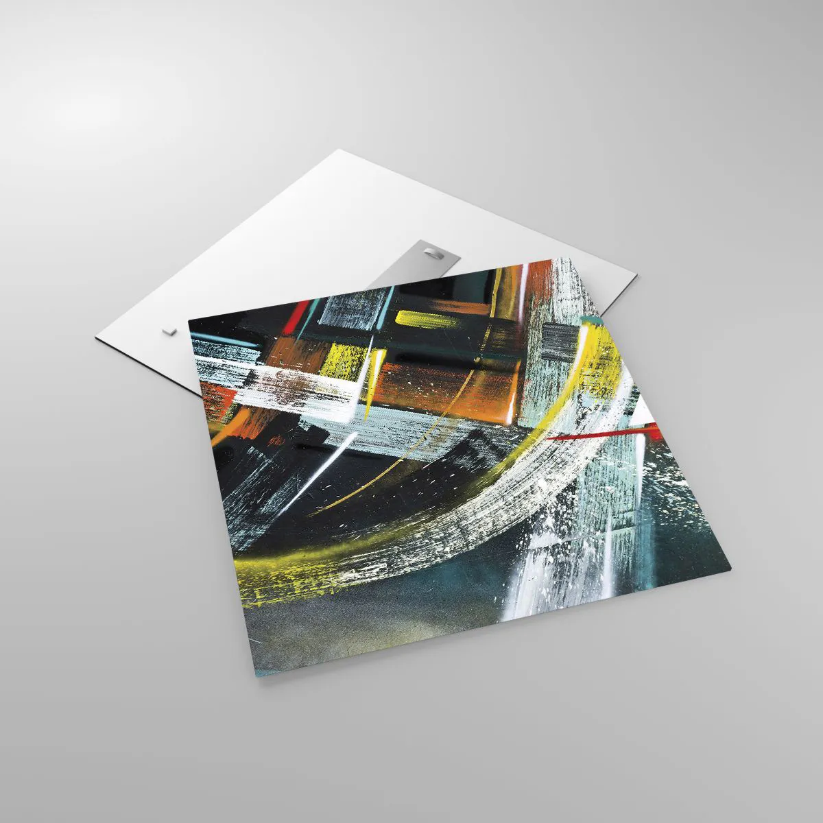 Obraz na skle - Energia pohybu - 60x60 cm