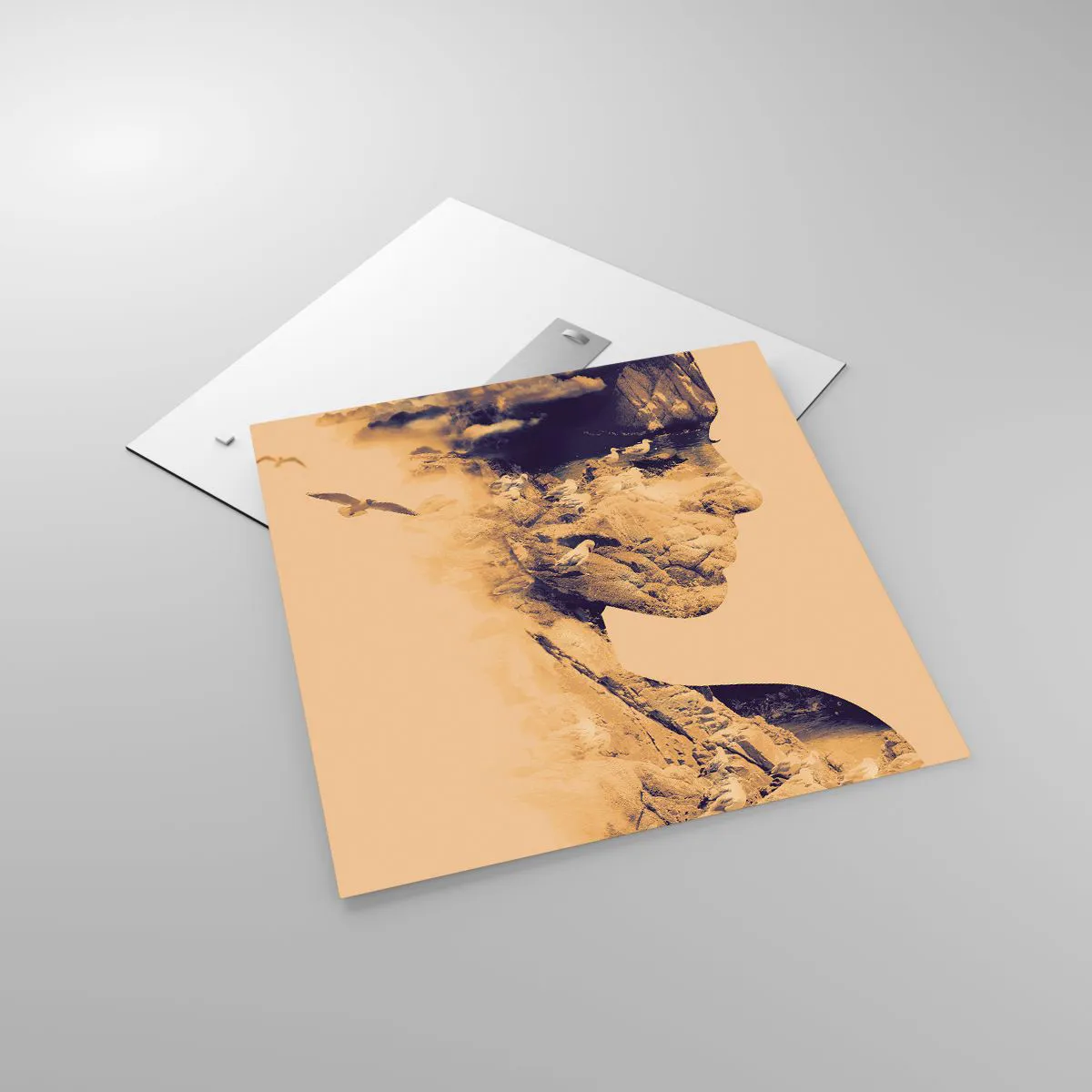 Quadro su vetro - Bella di natura - 60x60 cm