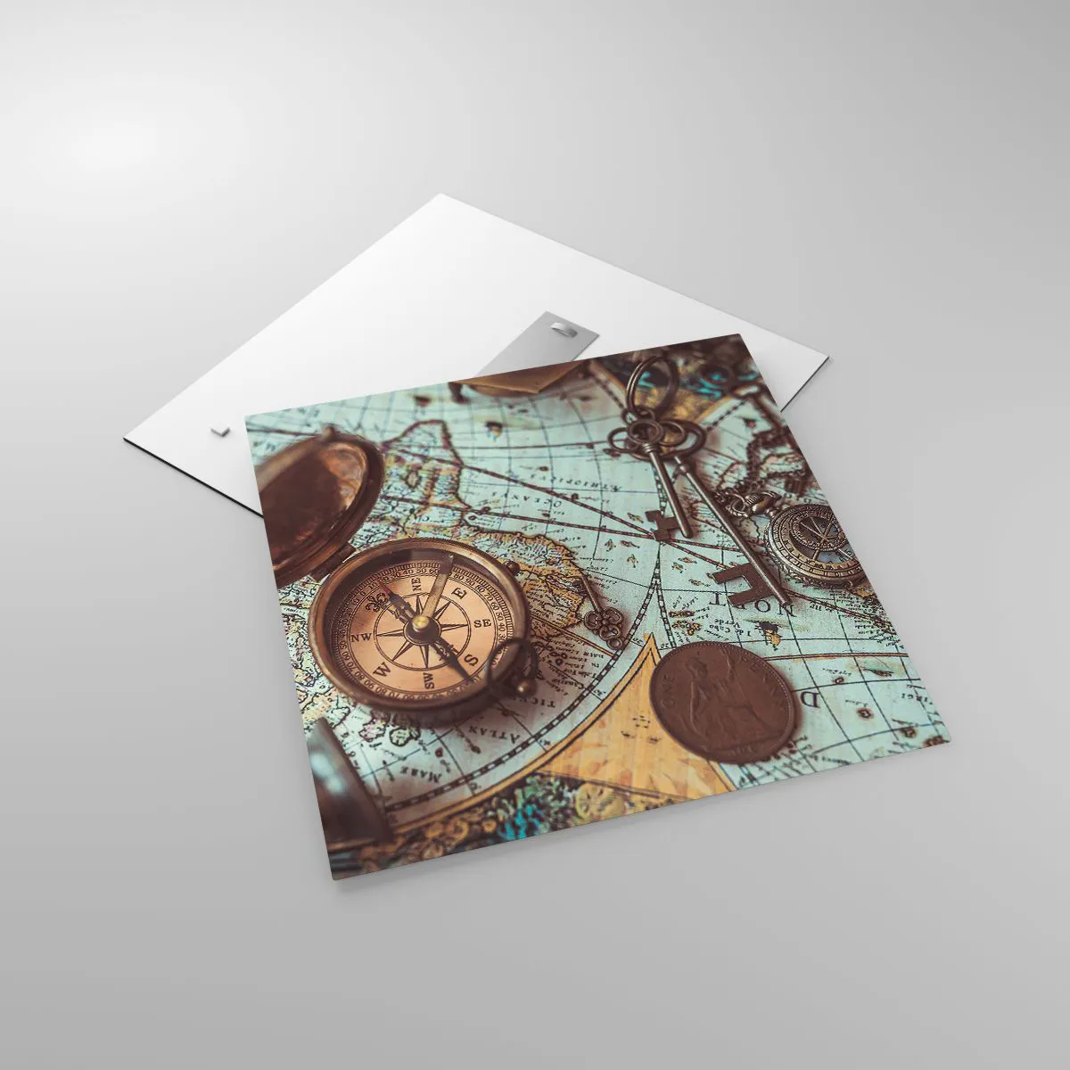 Üveg kép - A kalandvágynak - 60x60 cm