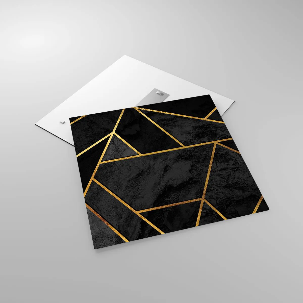 Impression sur verre - Image sur verre - Obscurité et éclat - 60x60 cm