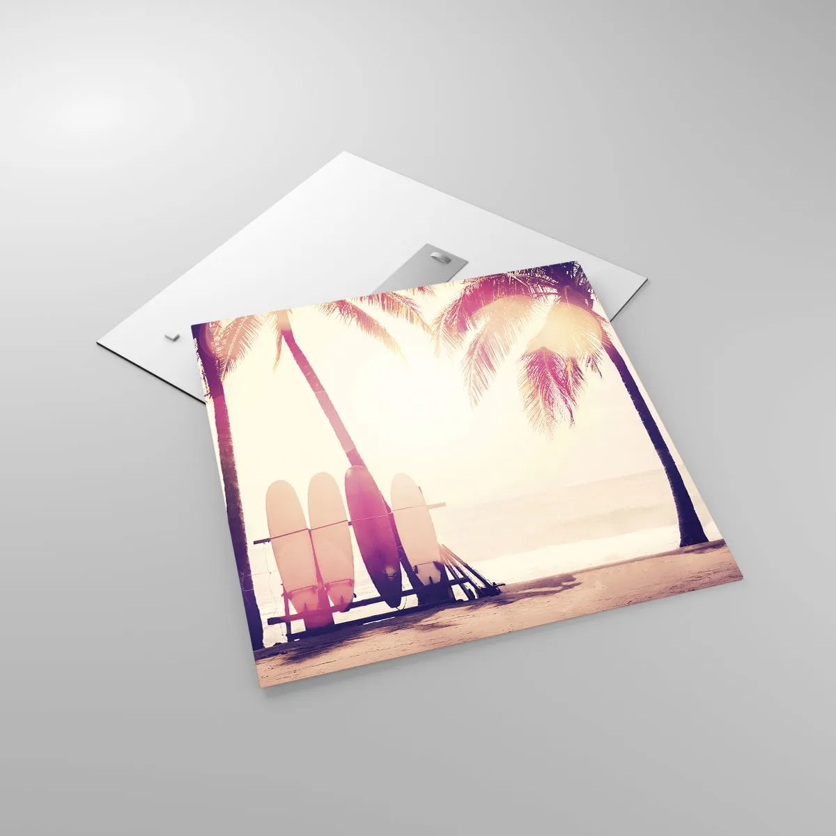 Tablou pe sticlă - Va fi o zi minunată - 60x60 cm