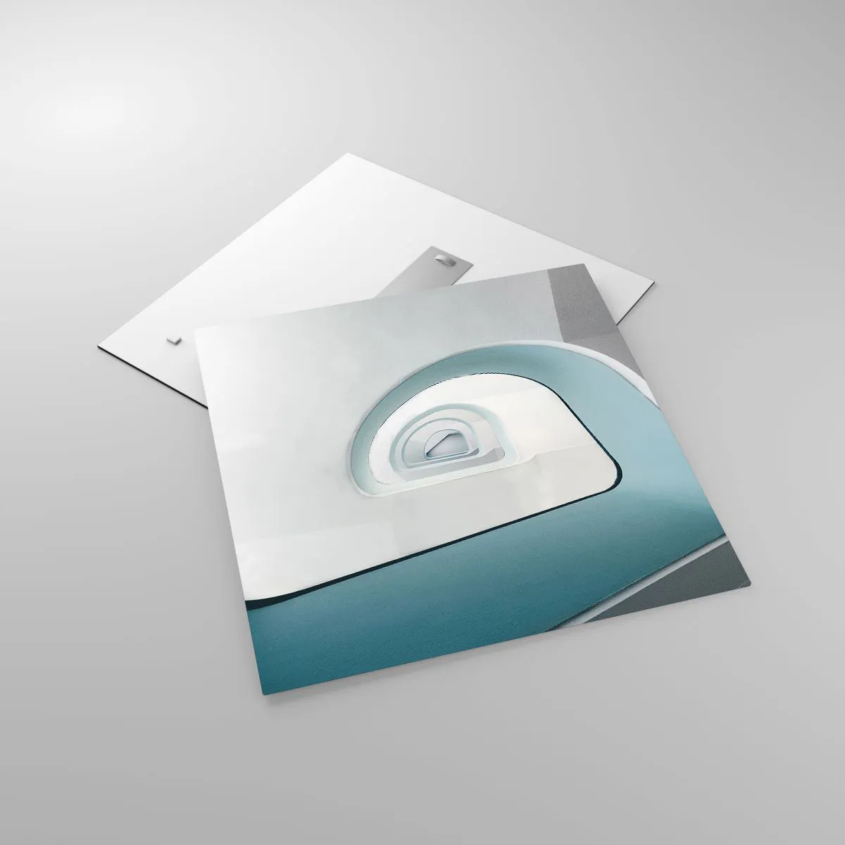 Glastavla - Bild på glas - Till det blåas botten - 60x60 cm