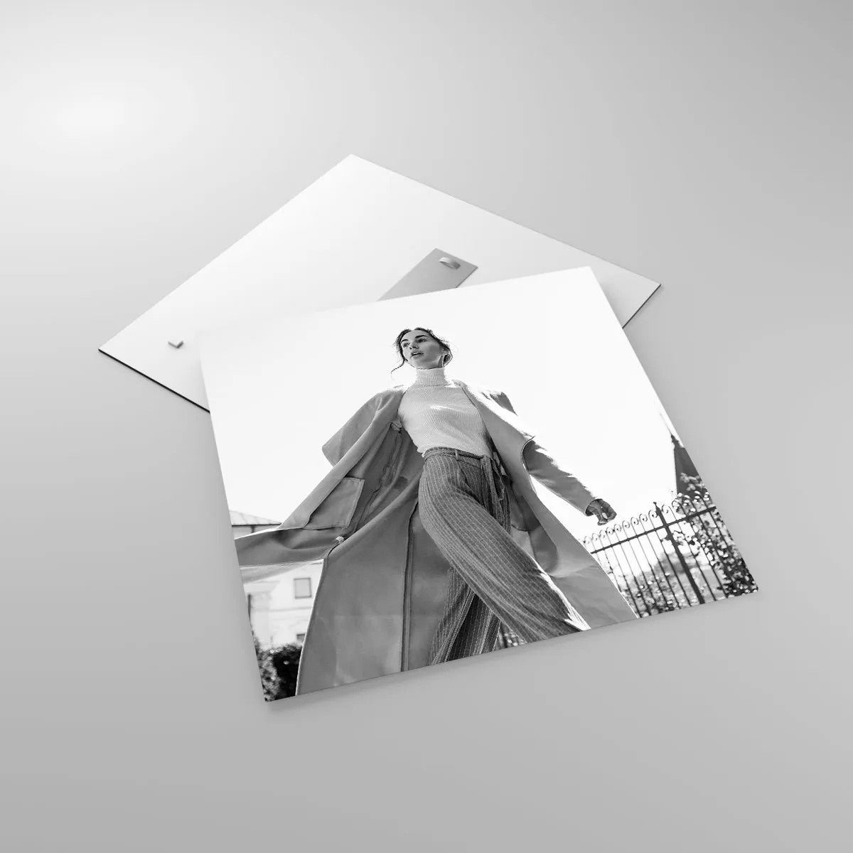 Schilderen op glas - Ga je mee? - 60x60 cm