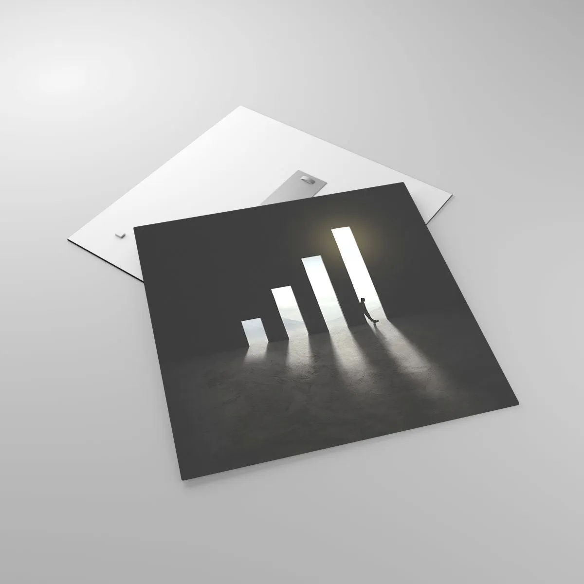 Obraz na szkle - Sukces – impresja - 60x60 cm