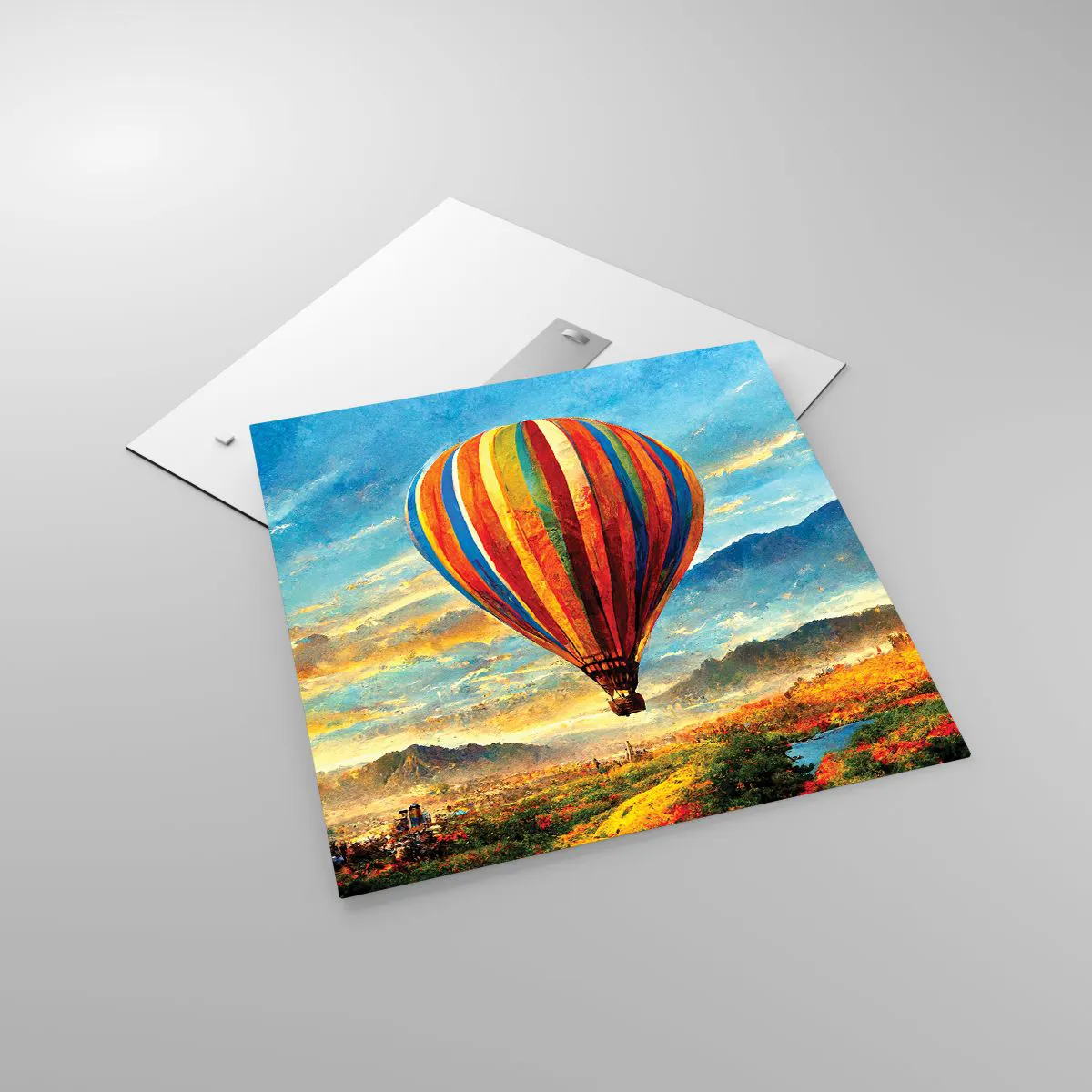 Impression sur verre - Image sur verre - Dans le silence on voit mieux - 60x60 cm