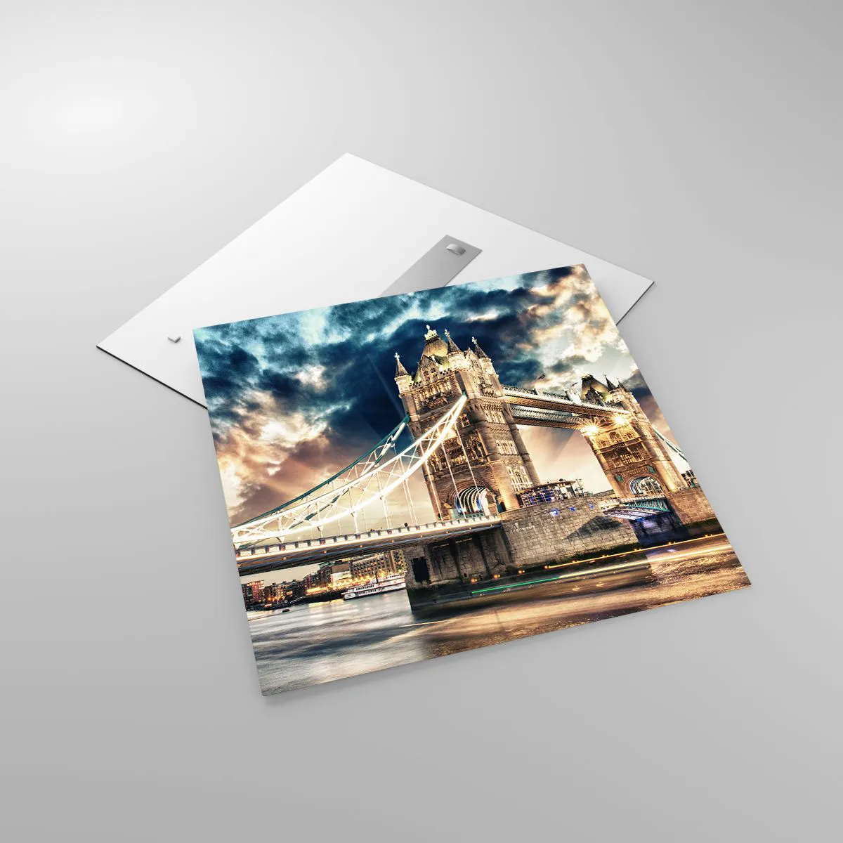 Impression sur verre - Image sur verre - Monument de l'empire victorien - 70x70 cm