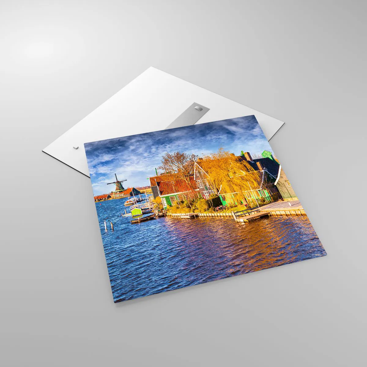 Impression sur verre - Image sur verre - C'est pareil depuis des lustres - 70x70 cm