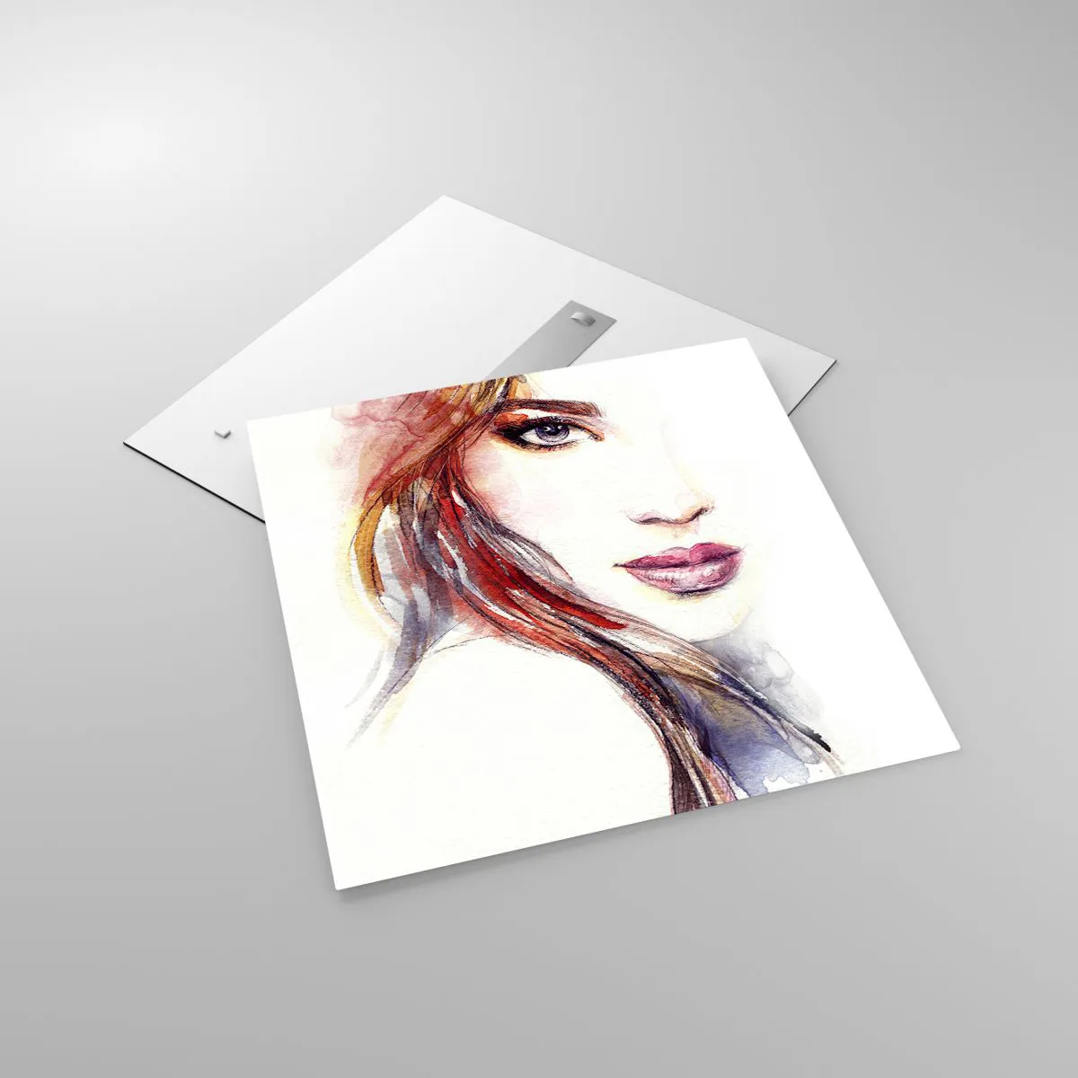 Quadro su vetro - Vademecum: seguimi - 70x70 cm