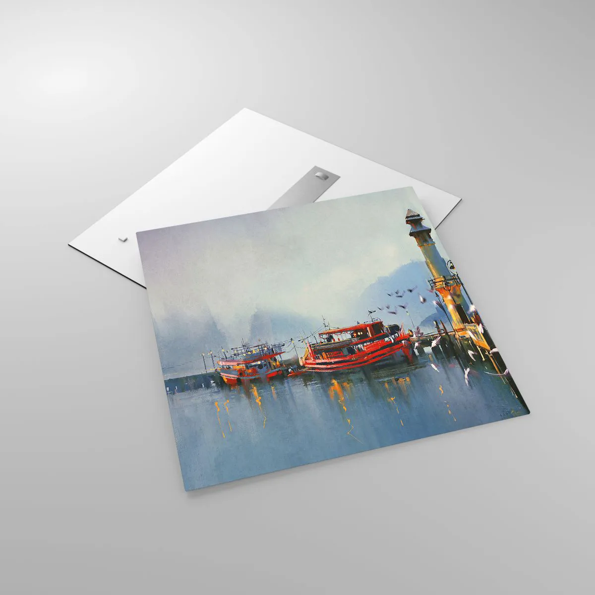 Üveg kép - A világ végén - 70x70 cm