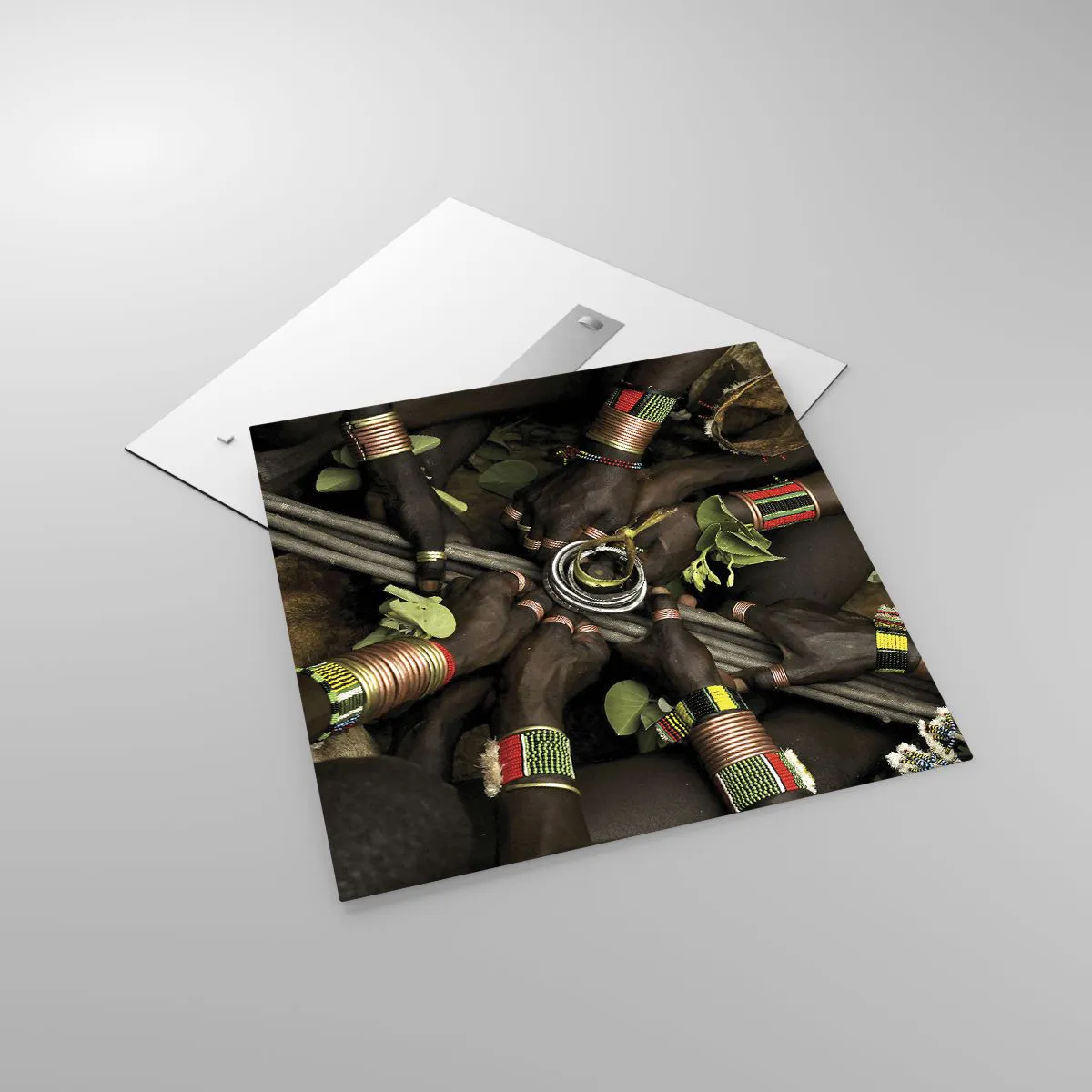 Impression sur verre - Image sur verre - Nous sommes ensemble - 70x70 cm