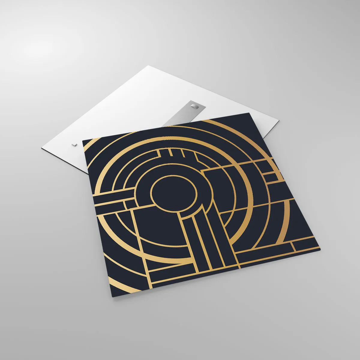 Obraz na skle - Obraty události - 70x70 cm