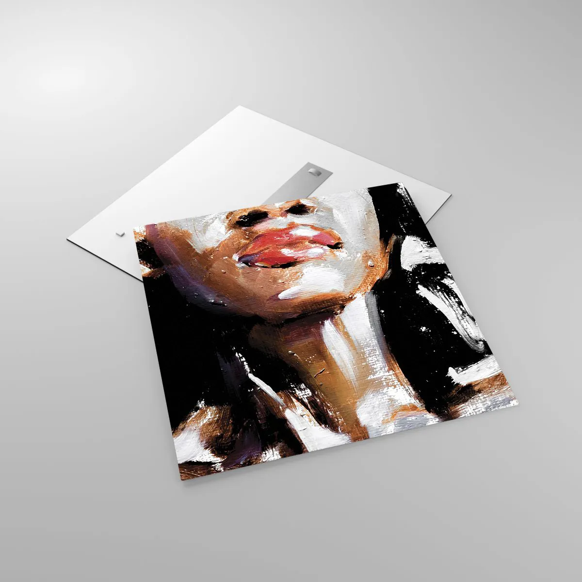 Schilderen op glas - Trots zonder vooroordelen - 70x70 cm