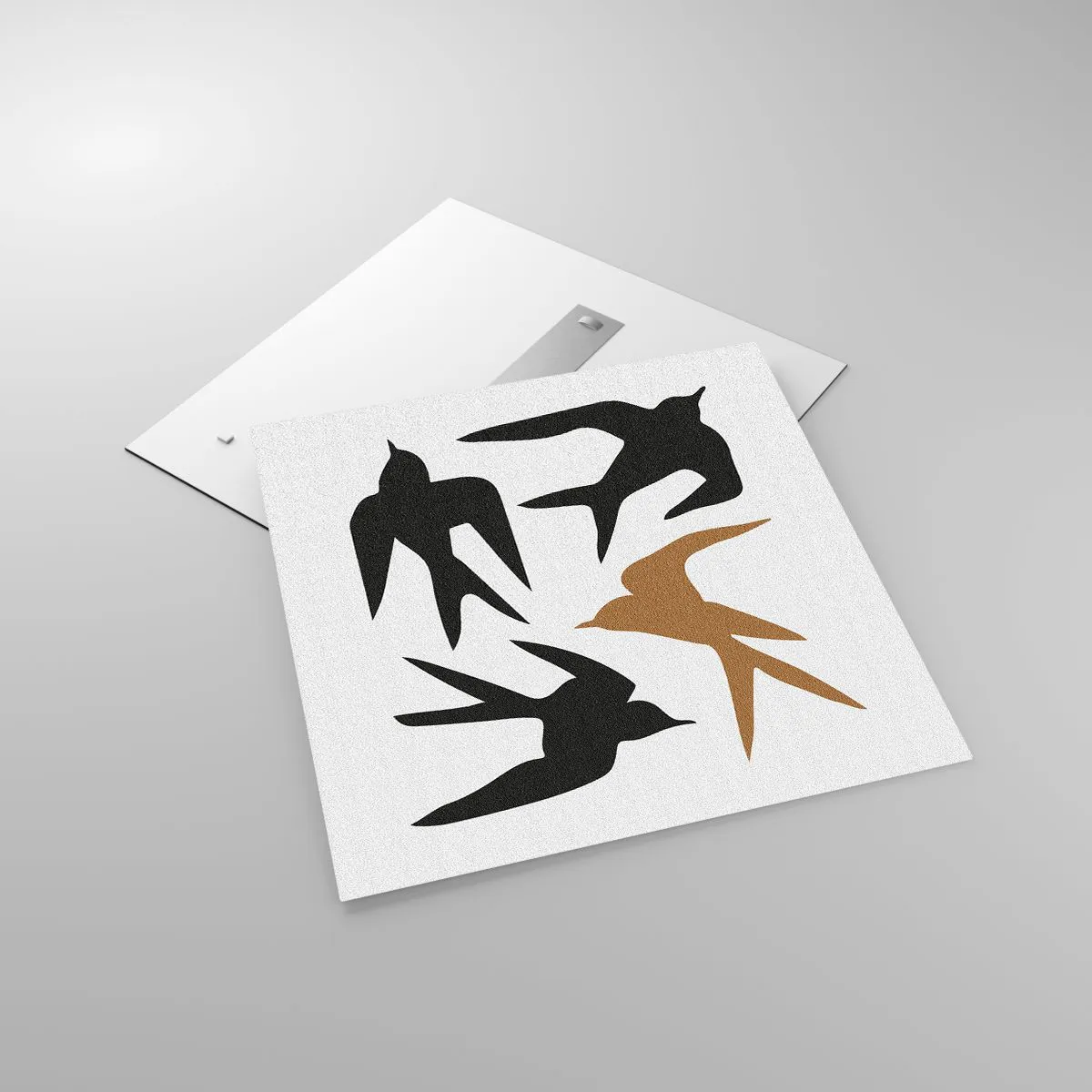 Impression sur verre - Image sur verre - Avaler du plaisir - 70x70 cm