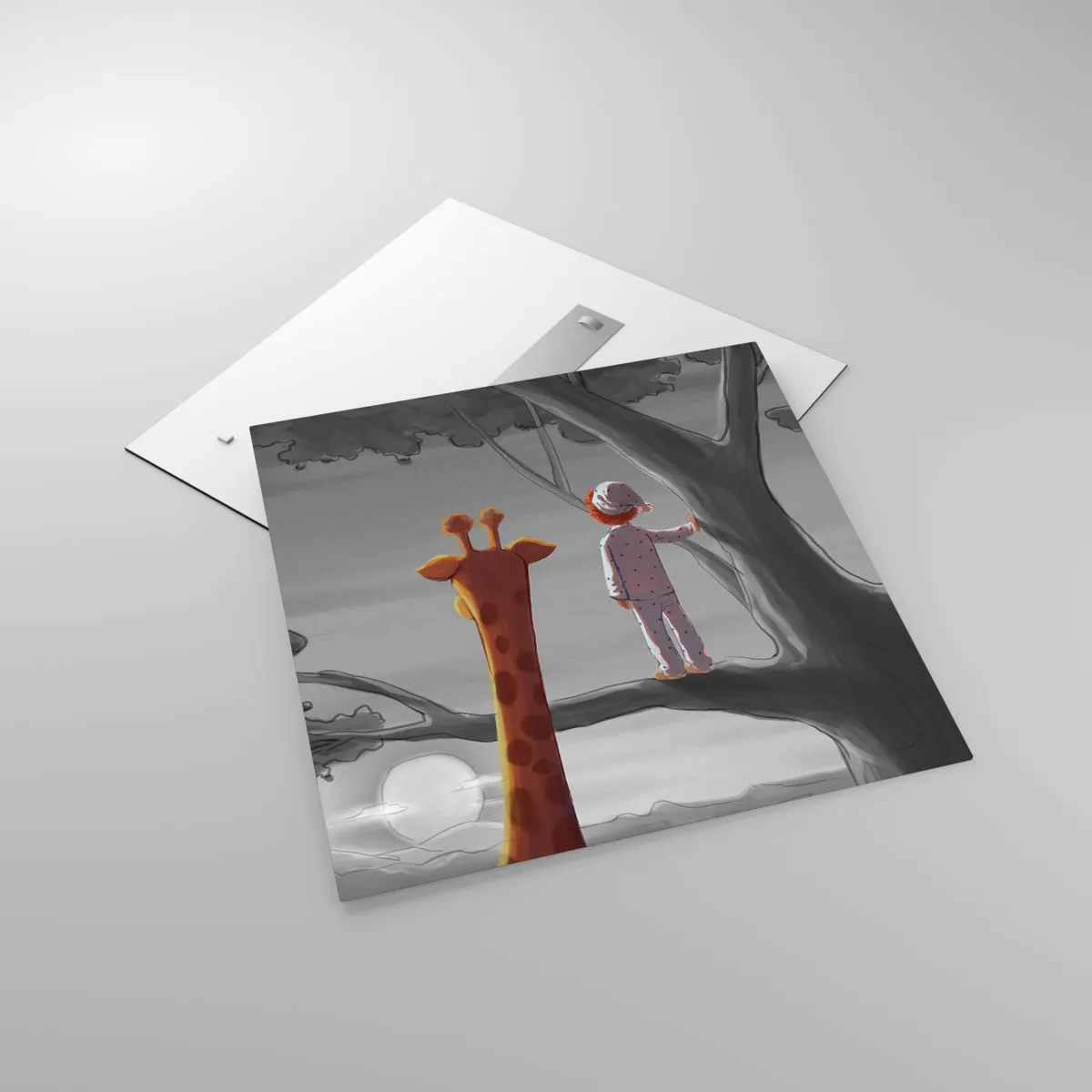 Impression sur verre - Image sur verre - Cela arrive vraiment - 70x70 cm