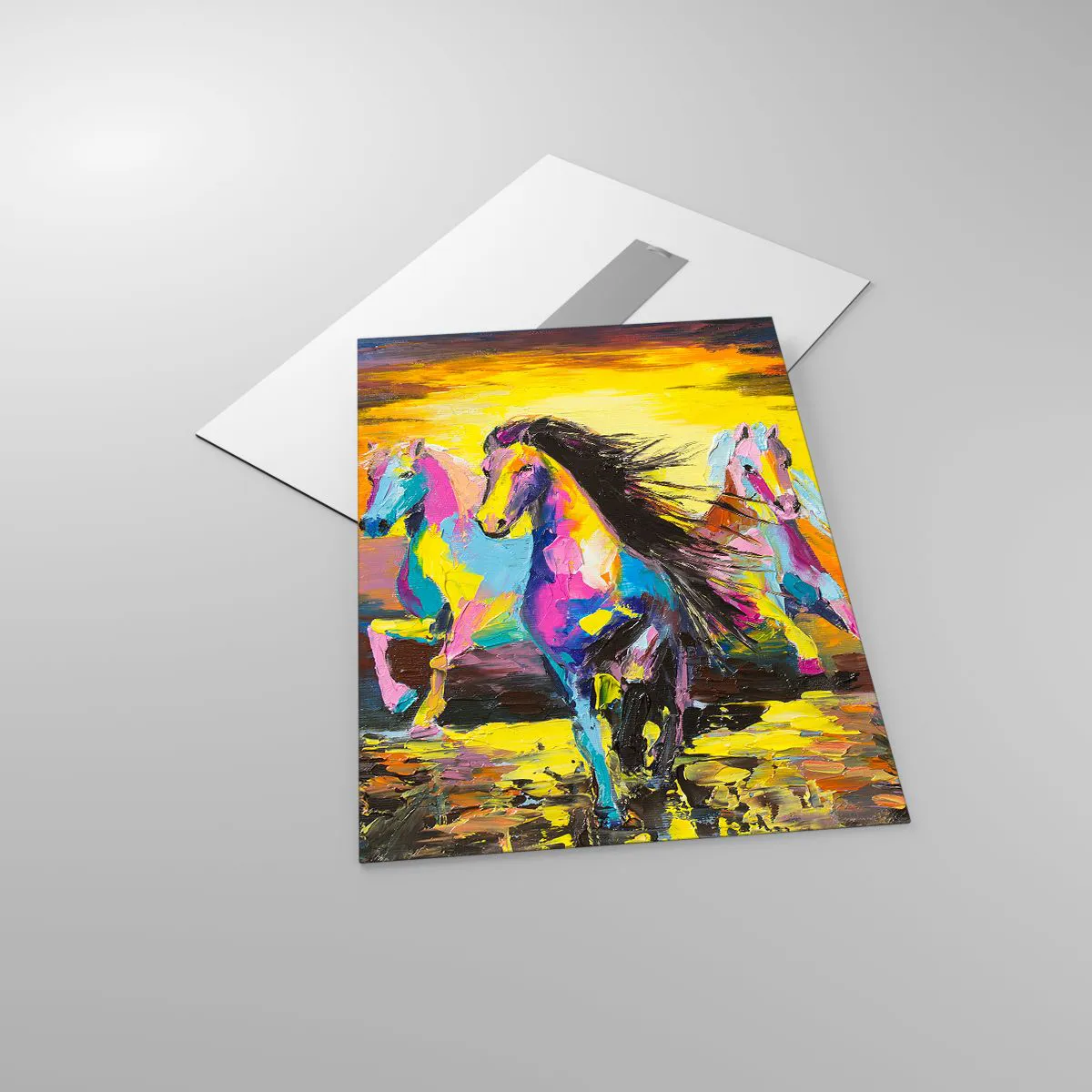 Tablou pe sticlă - Scufundați în lumină - 50x70 cm