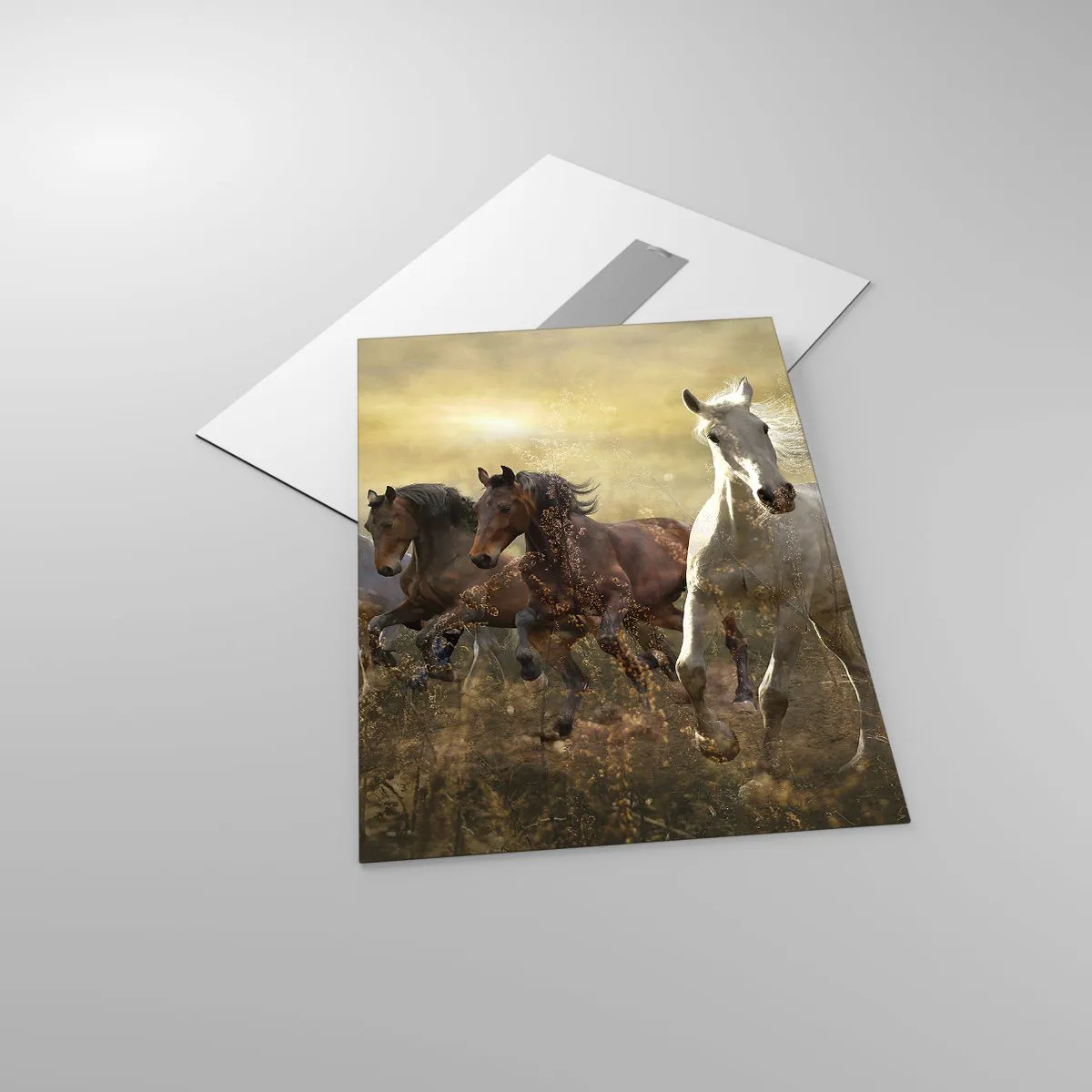 Üveg kép - Éljen a szabadság! - 50x70 cm