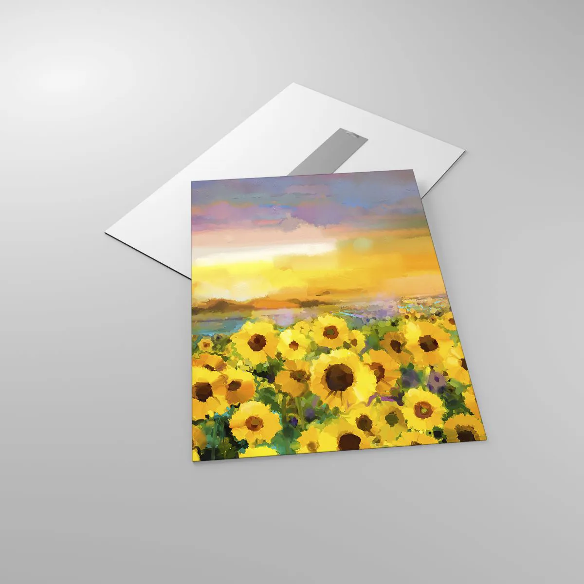 Glass picture - The Sun Itself Has Come to Earth - 50x70 cm