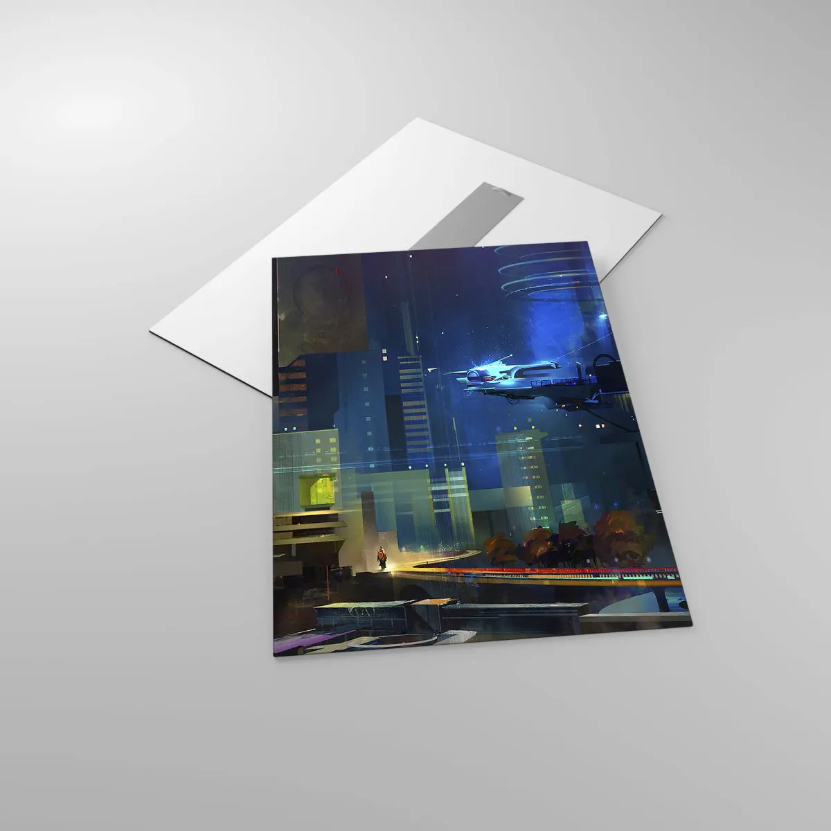 Quadro em vidro - Num futuro próximo - 50x70 cm