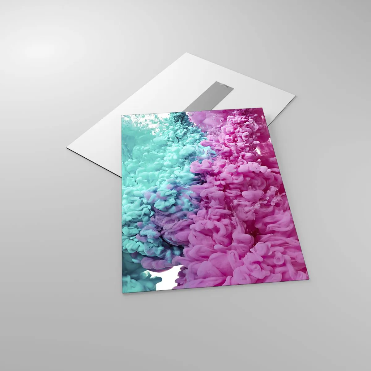 Üveg kép - Mindent eldöntő ütközés - 50x70 cm