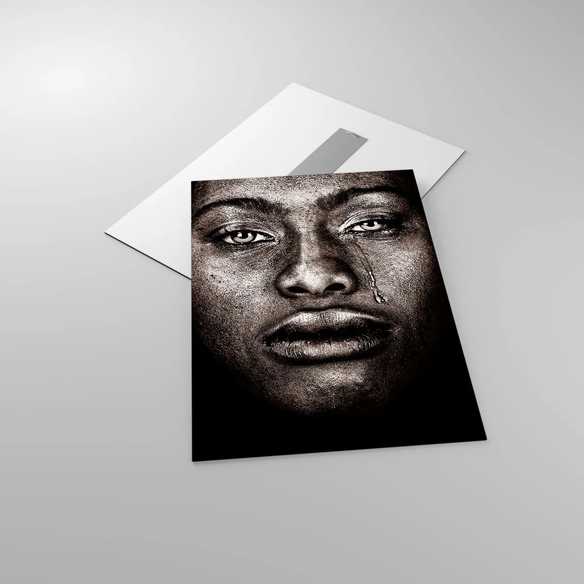 Üveg kép - Egy könnycsepp - 50x70 cm