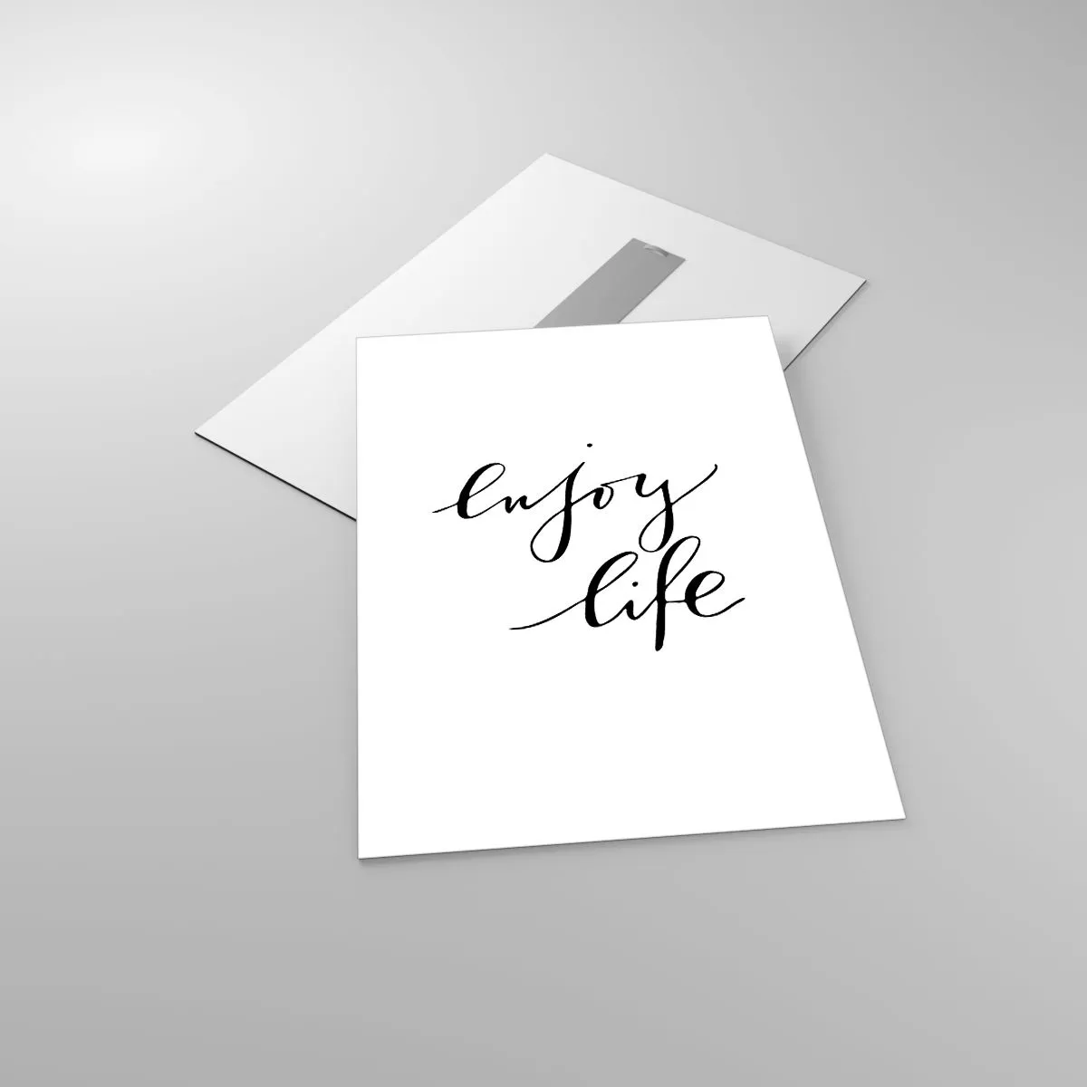 Glass picture - Nothing to Add… - 50x70 cm