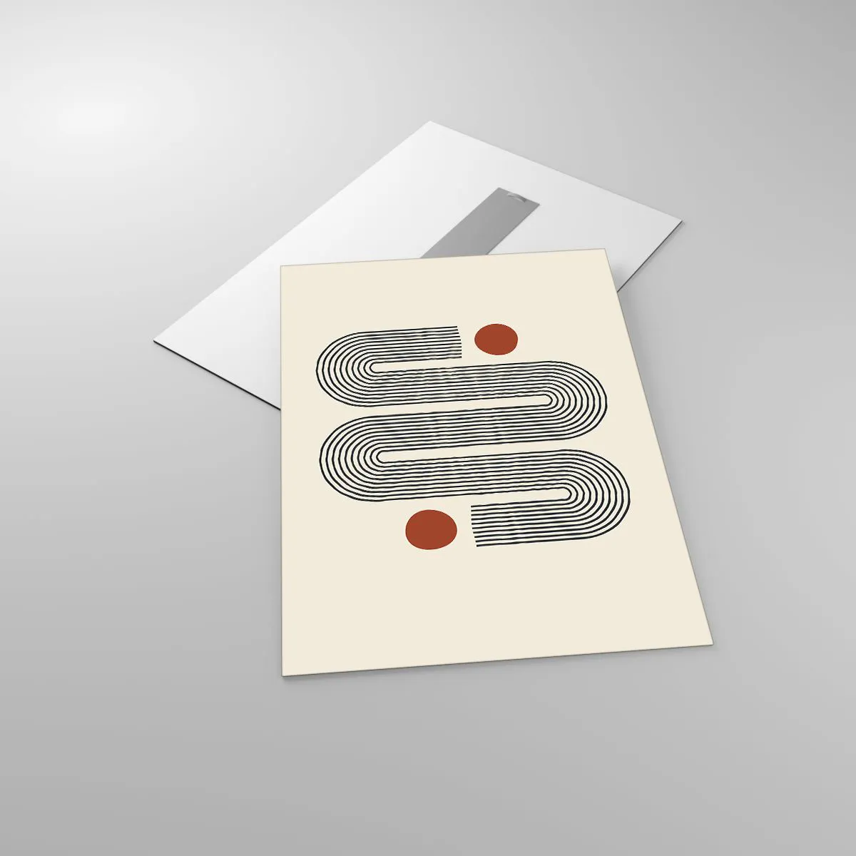 Obraz na skle - Od začátku do konce - 50x70 cm