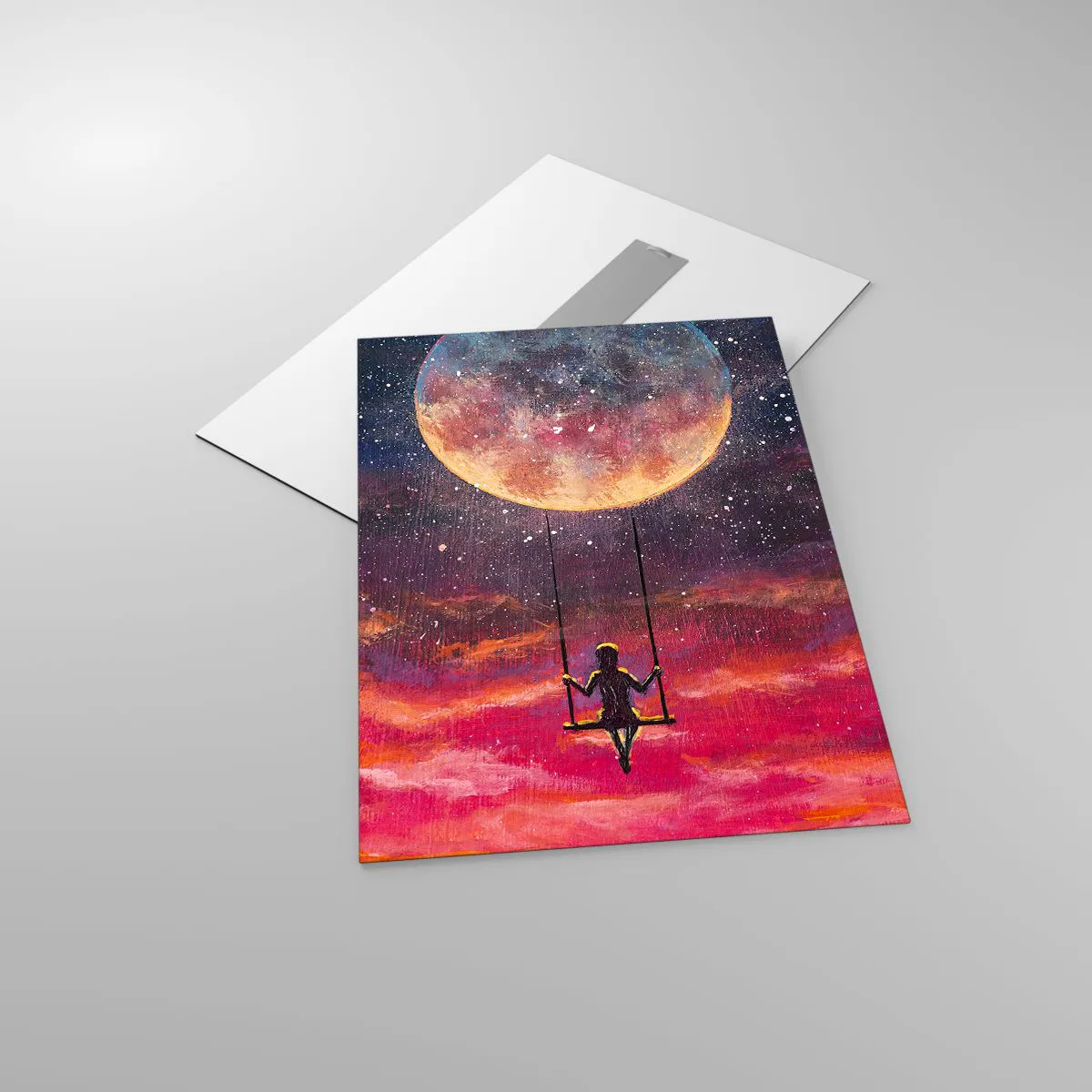 Üveg kép - Álmodozva - 50x70 cm