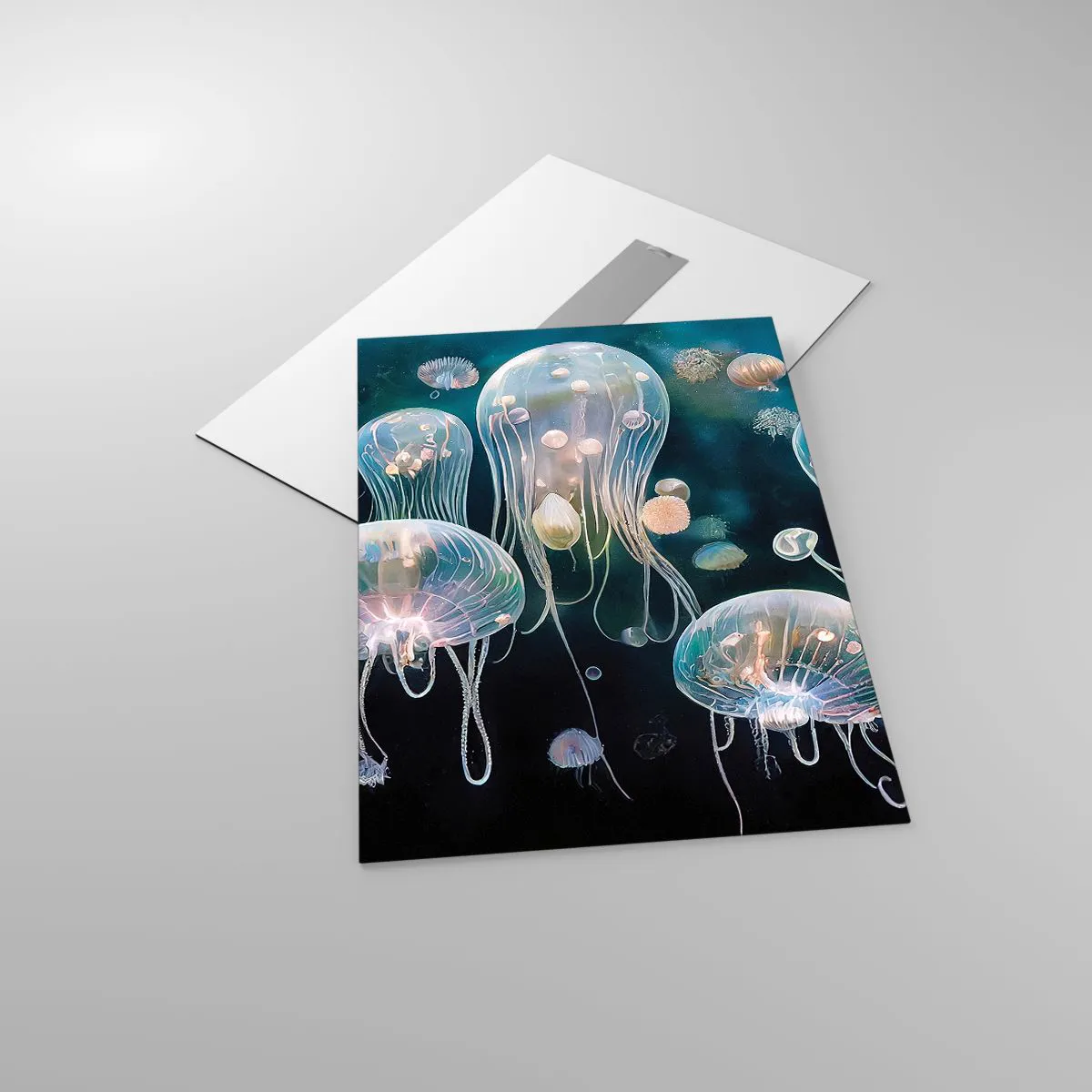 Obraz na skle - Podvodní ples - 50x70 cm