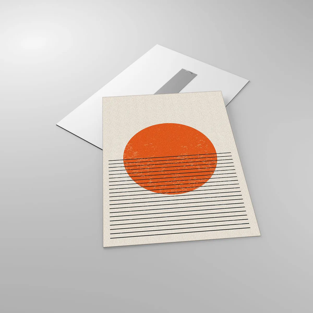 Üveg kép - Mindig a nap - 50x70 cm