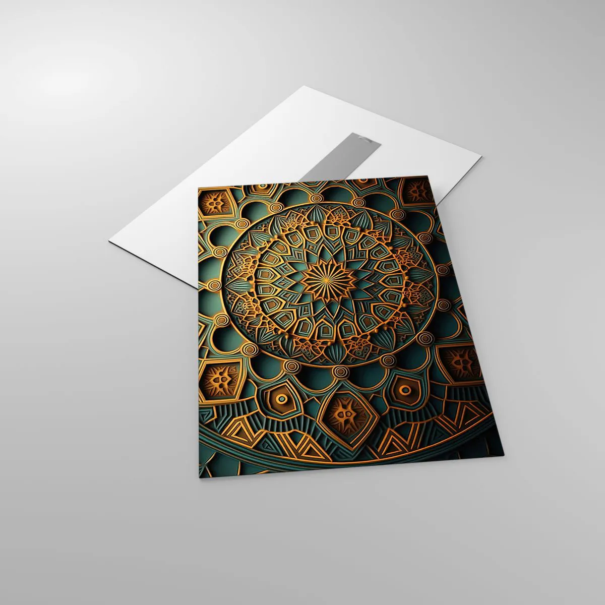 Quadro em vidro - Em uma atmosfera árabe - 50x70 cm