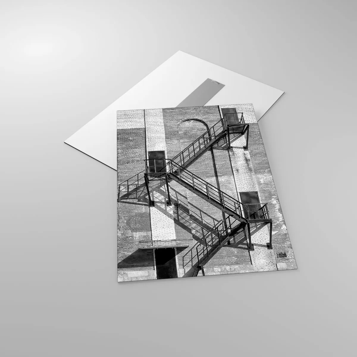 Obraz na skle - Industriální styl - 50x70 cm