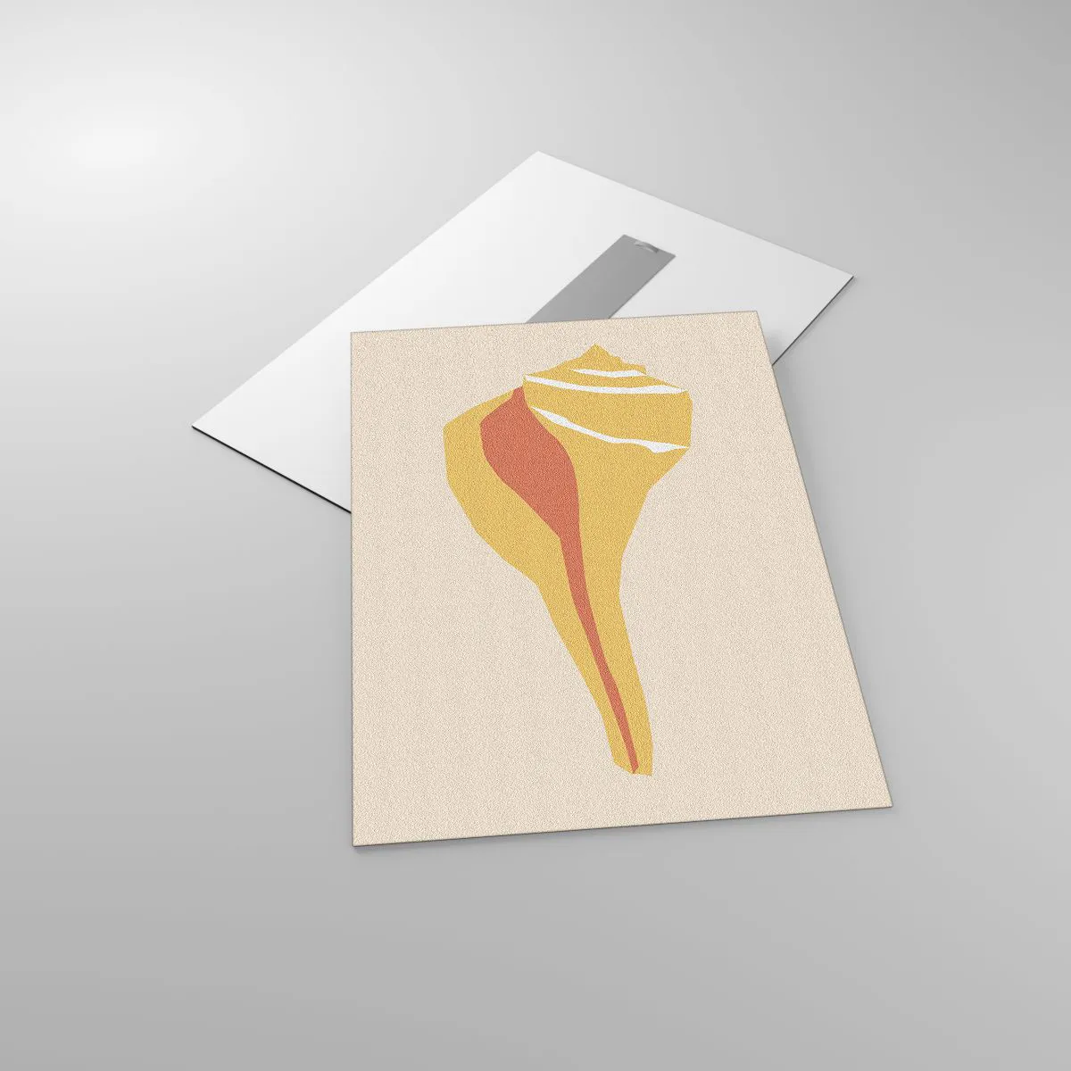 Obraz na skle - Organická abstrakce – růst - 50x70 cm