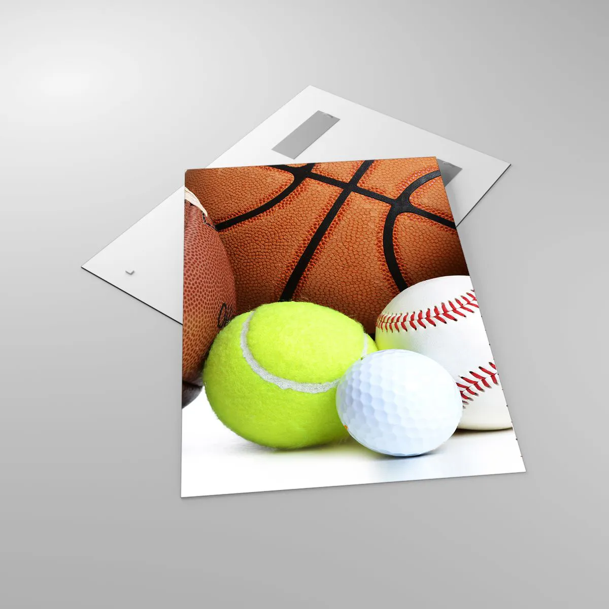 Glass picture - Football Unites Us - 70x100 cm