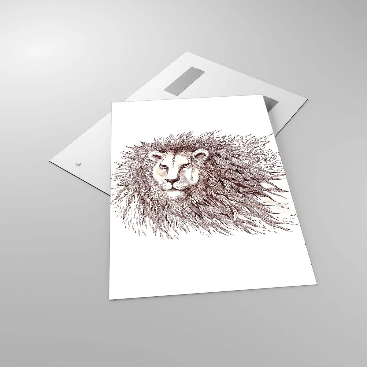 Tablou pe sticlă - Împăratul flamboaiant - 70x100 cm