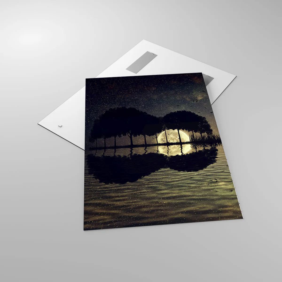 Tablou pe sticlă - O noapte la capătul lumii - 70x100 cm