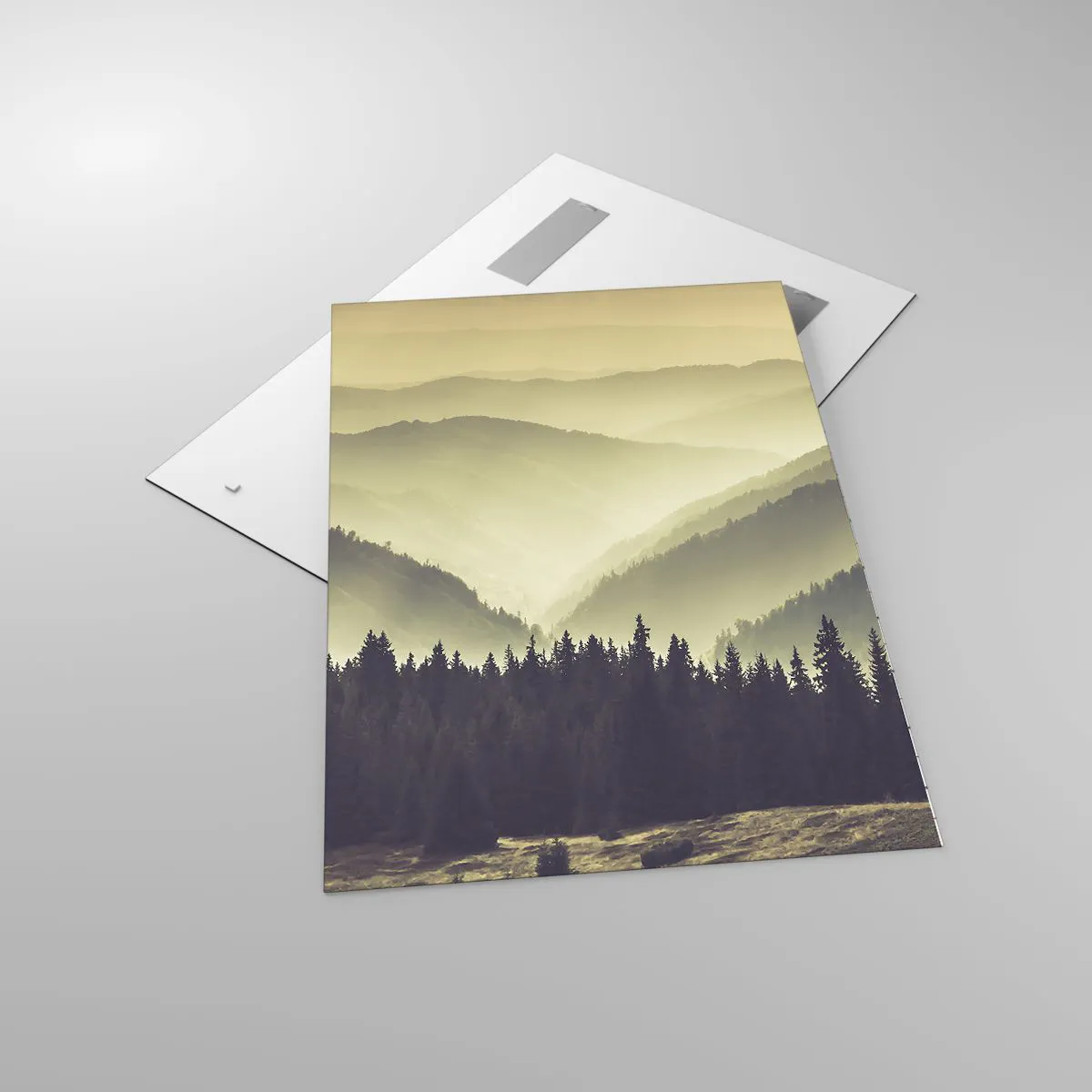 Obraz na skle - Za sedmero horami… - 70x100 cm