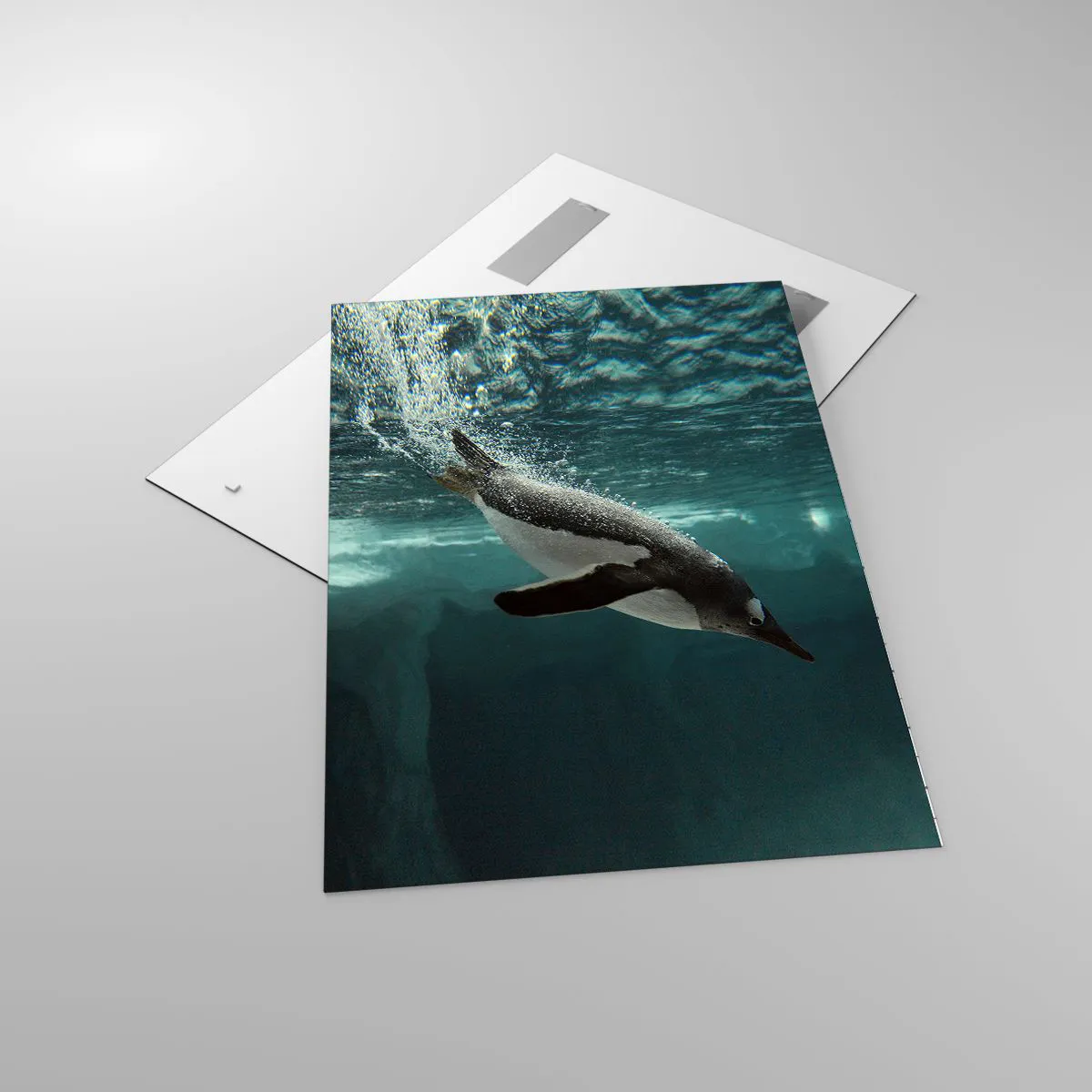 Tablou pe sticlă - Bun venit în lumea mea - 70x100 cm