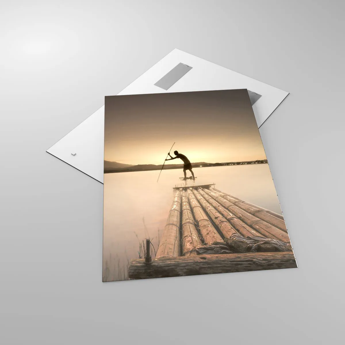 Üveg kép - Pihenés előtt - 70x100 cm