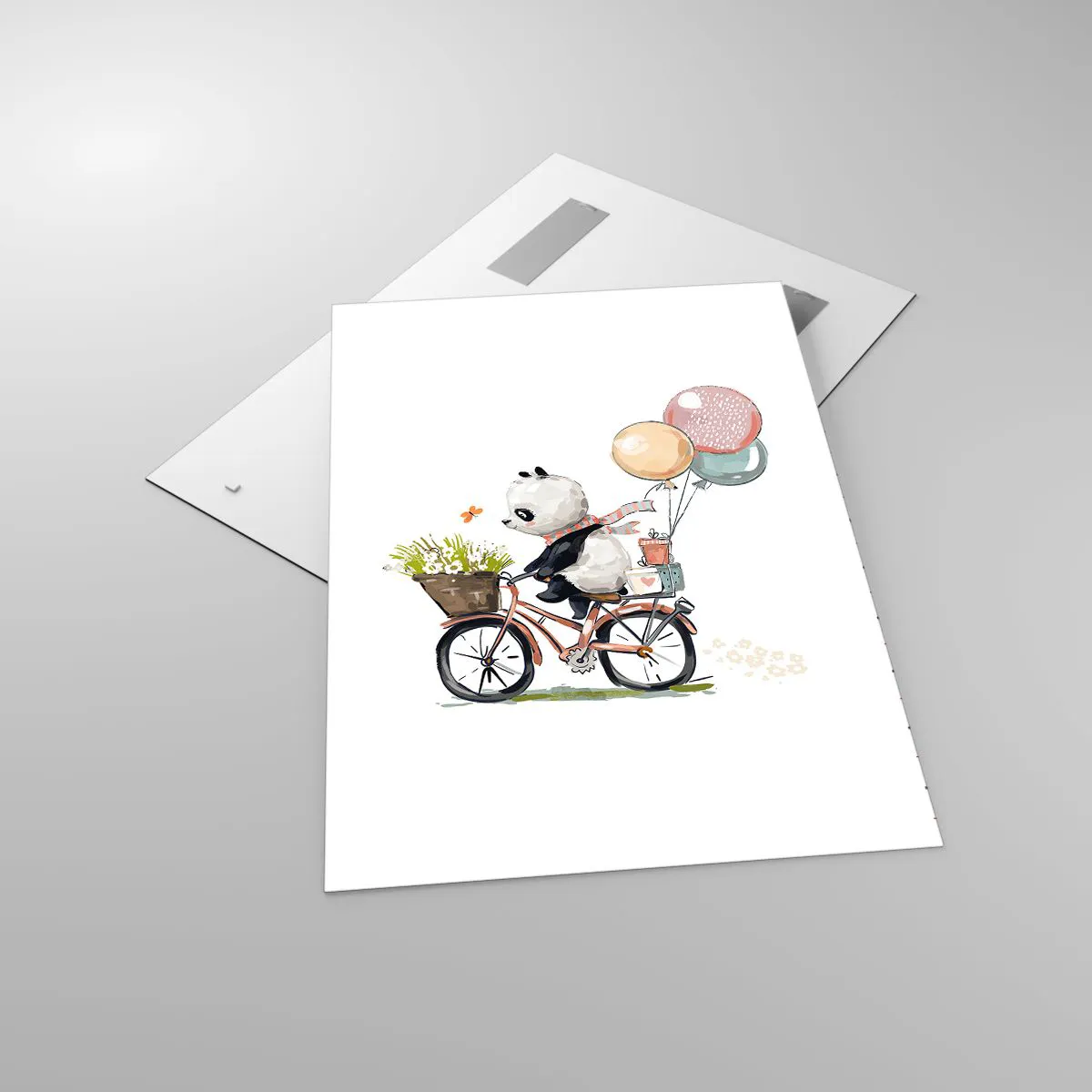 Obraz na skle - Šťastný den - 70x100 cm