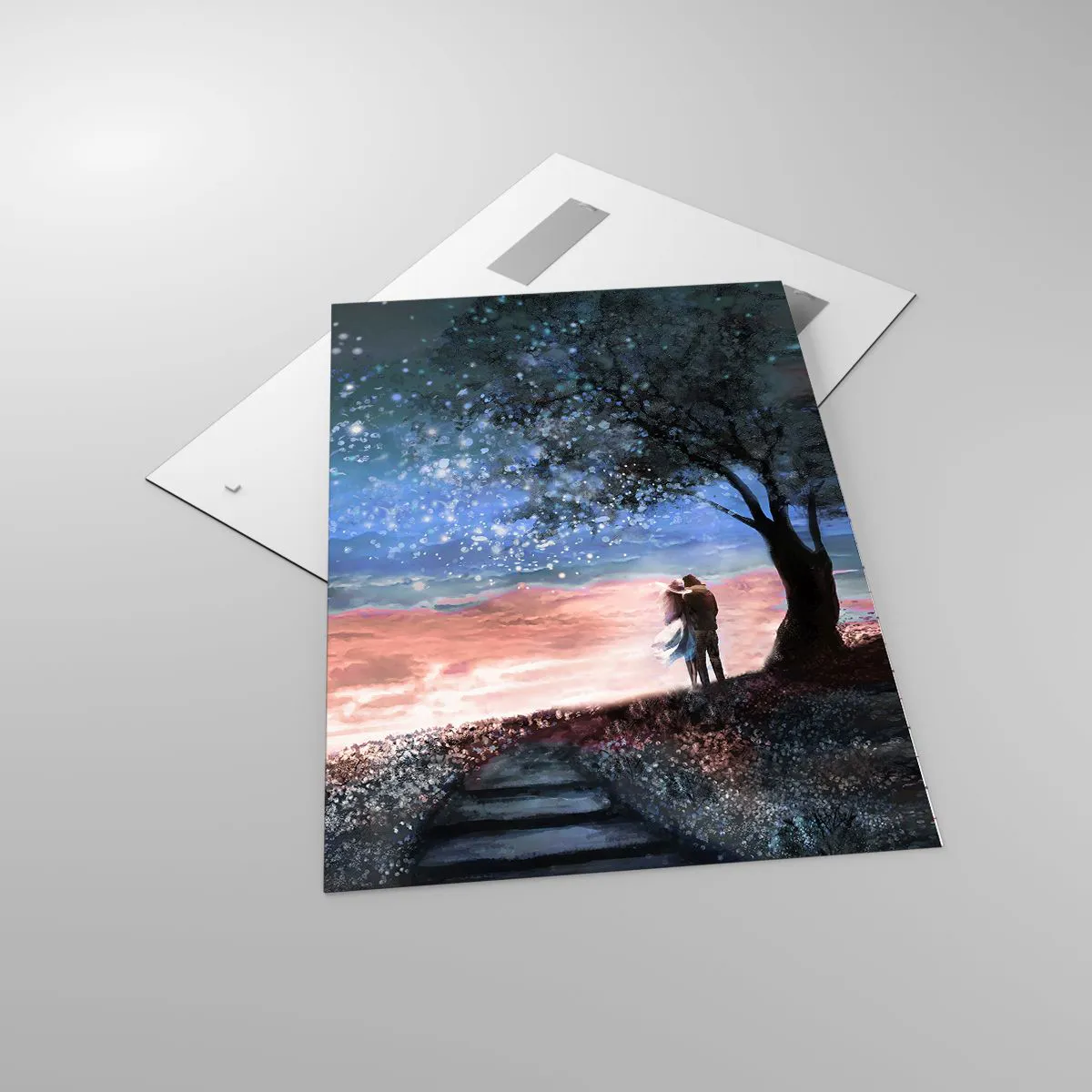 Quadro em vidro - Espetáculo estrelado - 70x100 cm