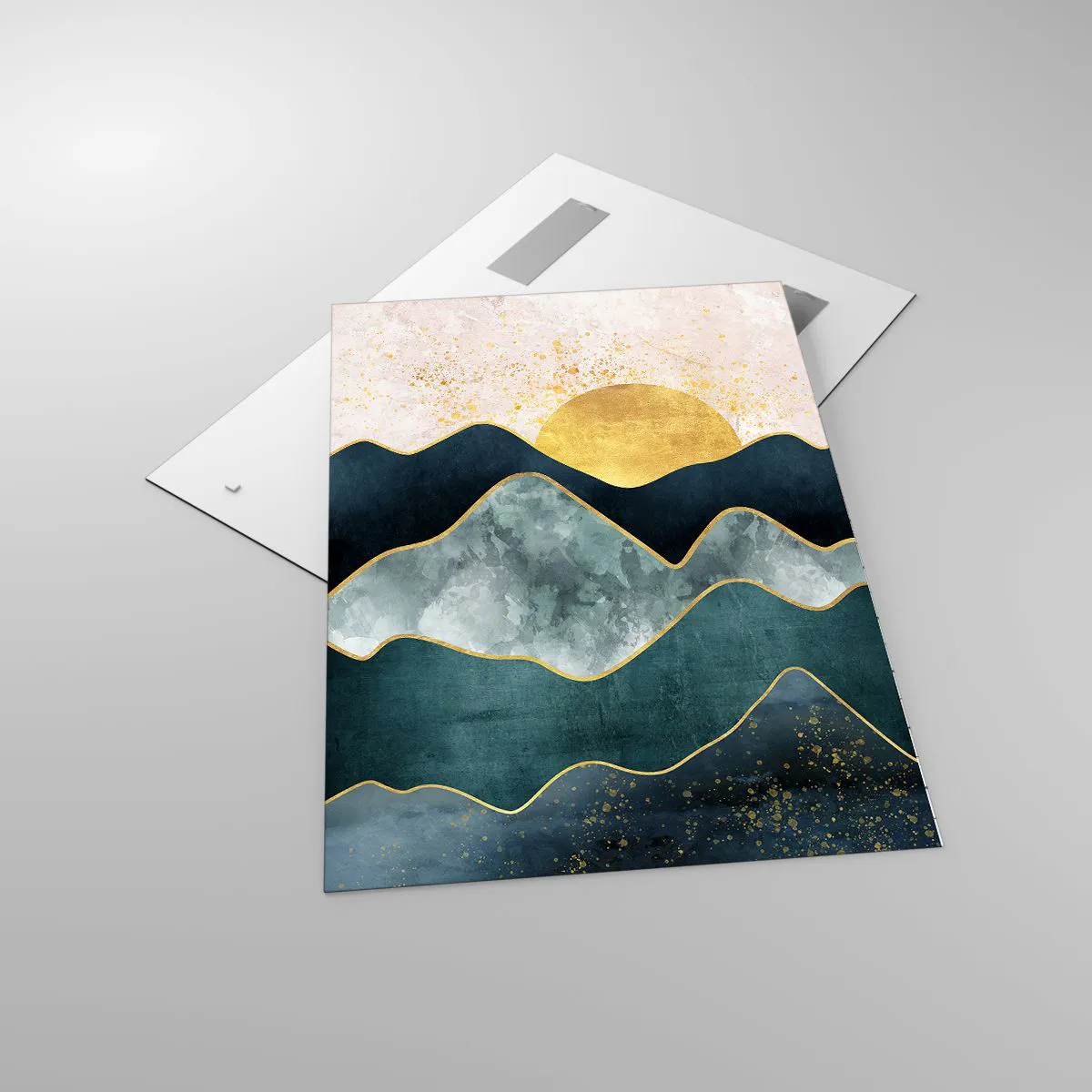 Obraz na skle - Za sedmero horami - 70x100 cm