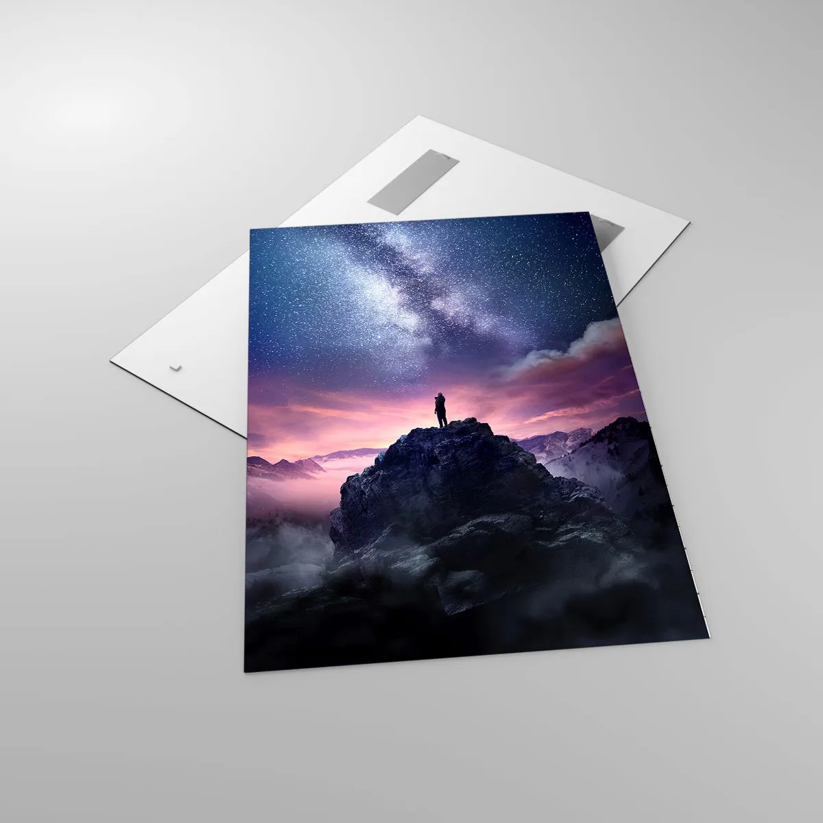 Obraz na skle - A pocítil život - 70x100 cm