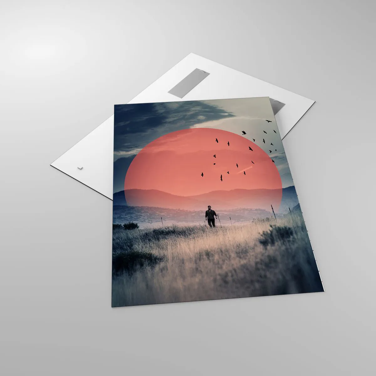 Impression sur verre - Image sur verre - Dans ses éléments - 70x100 cm