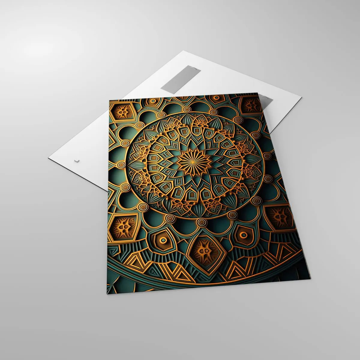 Quadro em vidro - Em uma atmosfera árabe - 70x100 cm