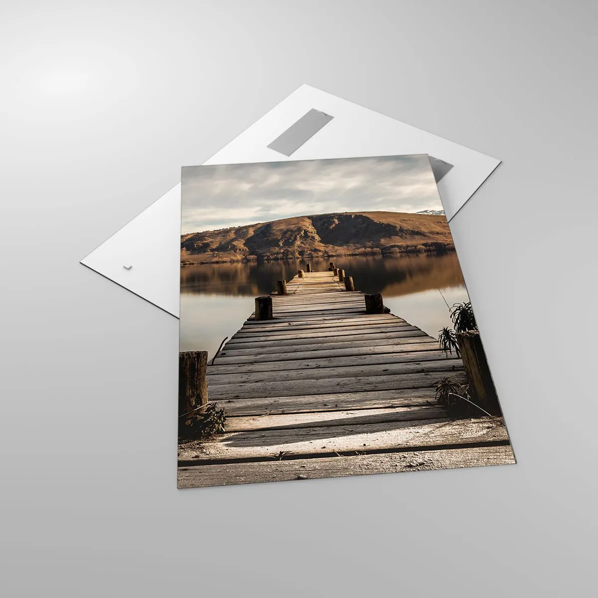 Obraz na skle - Krajina v tichu - 70x100 cm