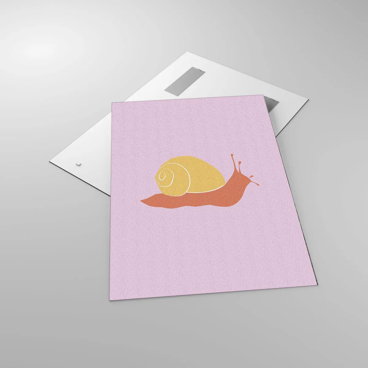 Impression sur verre - Image sur verre - Il n'y a pas d'urgence - 70x100 cm