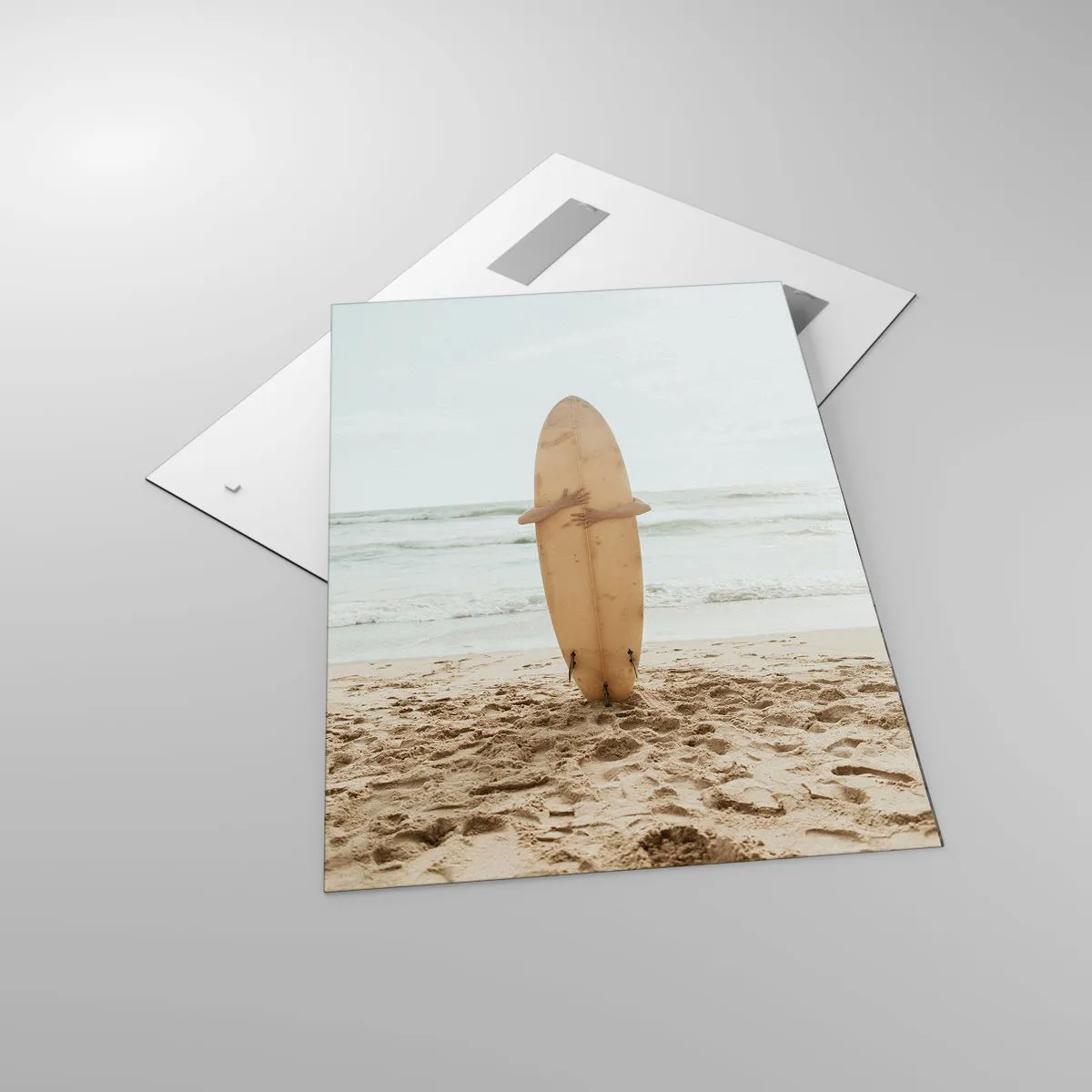 Tablou pe sticlă - Din dragoste pentru valuri - 70x100 cm