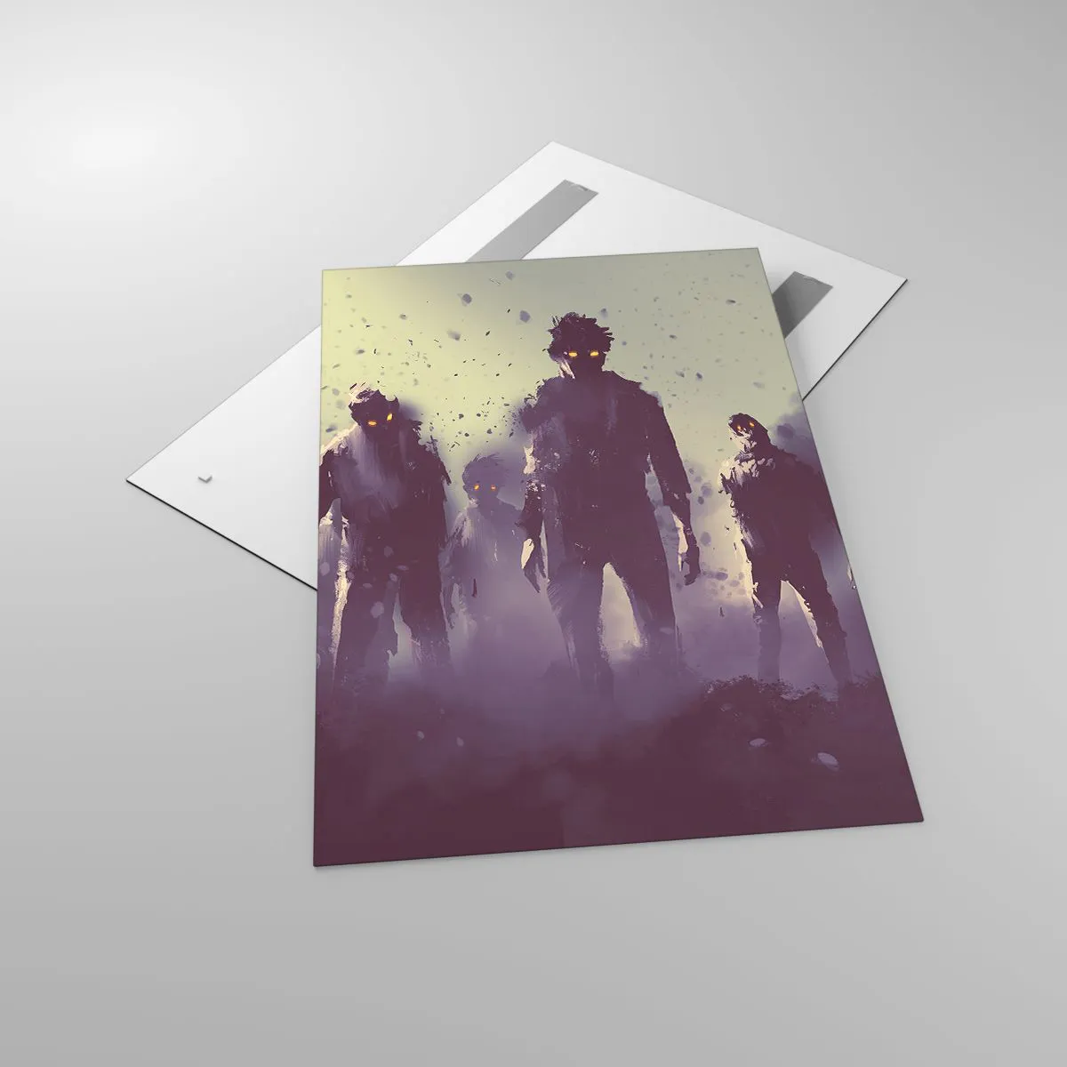 Obraz na skle - Dávaj pozor! Prichádzajú - 80x120 cm