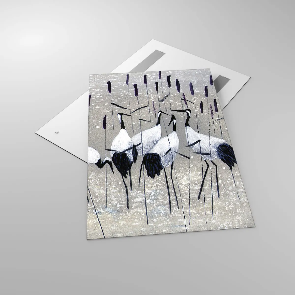 Üveg kép - A sajátjaik között - 80x120 cm