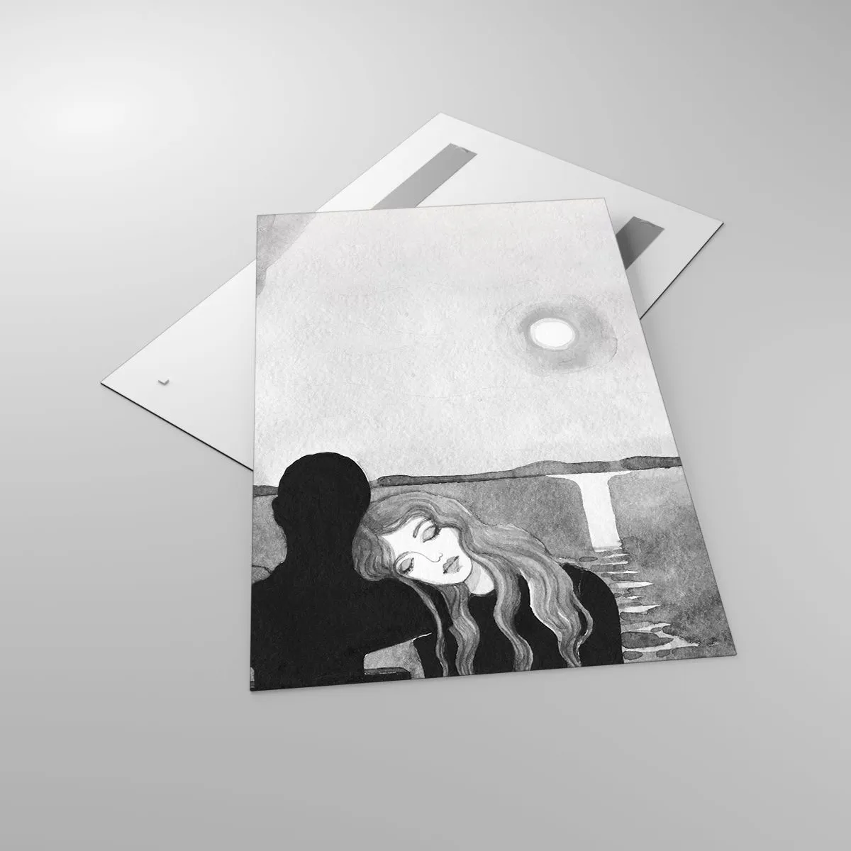 Tablou pe sticlă - Întotdeauna un mister - 80x120 cm